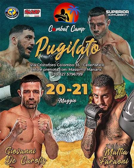 Evento Camp di Pugilato • Combat Camp Cesenatico