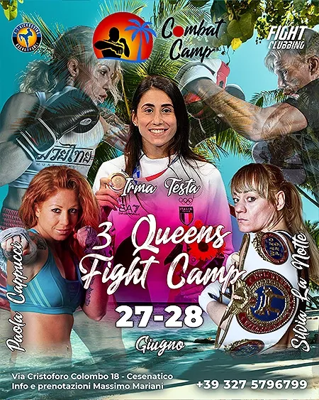 Evento 3 Queens Fight Camp - Edizione esclusiva al femminile • Combat Camp Cesenatico