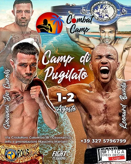 Evento Combat Camp di Pugilato 2026 • Combat Camp Cesenatico